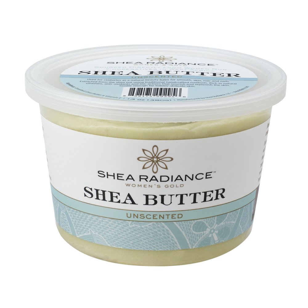 Shea Radiance Shea Butter, Unscented 14 OZ
