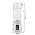 thumbnail image 3 of Portable Blender USB Rechargeable Personal Mixer for Smoothie and Shakes Mini Blender with Six Blades, 3 of 8
