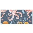 thumbnail image 2 of Cartoon Funny Octopus Acrylic Pencil Pen Holder Cup 4 Compartments Desktop Organiser 7.87"x2.78"x3.54", 2 of 7