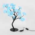 thumbnail image 3 of (polvo blanco) Luz de árbol LED flor rosa lámpara de árbol pequeño Lámpara de estilo lámpara de mesa lámpara pequeña y colorida Lámpara de decoración para arreglos del hogar, 3 of 5