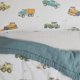 thumbnail image 4 of Juego de 3 piezas de muselina de algodón - Work Trucks, 4 of 9