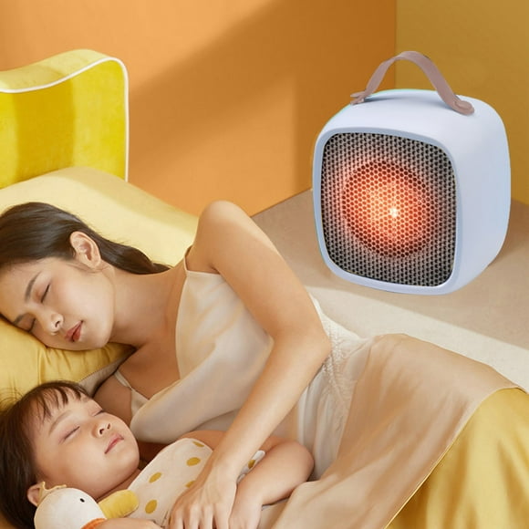 Campana Para Cocina Portable Space Heater, Mini Heater, Space Heaters For Indoor Use, Small Heater With Tip-Over And Overheat Protection