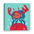 thumbnail image 1 of Cuadro decorativo - "HOLA, NIÑO", DICE EL CANGREJO, Najesi 25x25 Canvas Lab Ilustraciones, Niños,, 1 of 2