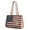 Rose Pink, variant on Nevaeh Womens Satchel Bag Vegan Leather Shoulder bag USA Flag Print Large handbags Chocolate Purse by Mia K