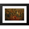 thumbnail image 2 of Nicolás Enríquez 18x13 Black Modern Framed Museum Art Print Titled - The Flagellation (1729), 2 of 5