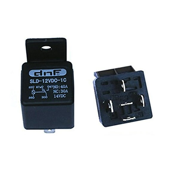 DNF (5 Pack) 30/40 AMP 12V Bosch Style SPDT Relay