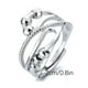 thumbnail image 3 of Xihbxyly Anillo para La Ansiedad, Diseño Ajustable, Estilo Abierto con Cuentas de Lunares, Ideal para Uso Diario, Regalo Perfecto para San Valentín, Día de La Madre y Cumpleaños. Unisex, Talla Única., 3 of 7
