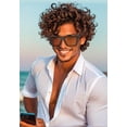 thumbnail image 2 of Gafas de Sol VISOONE Alba Cuadradas Sobredimensionadas con Parte Superior Plana UV400, 2 of 8