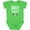 Apple Green, variant on Future Race Car Driver Racing Boys Baby Bodysuit
