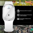 thumbnail image 5 of Nueva pulsera repelente de mosquitos ultrasónica para verano, para interiores y exteriores, pulsera antipicaduras de mosquitos con reloj con pantalla de tiempo, 1 pieza, color blanco, 5 of 5