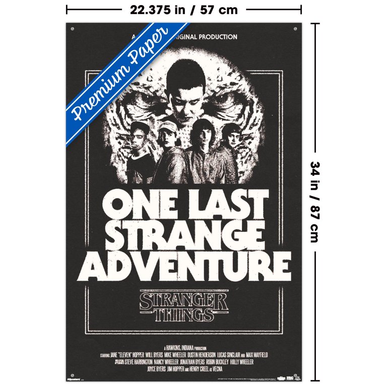 Netflix Stranger Things: Season 5 (2025) - One Last Adventure Wall