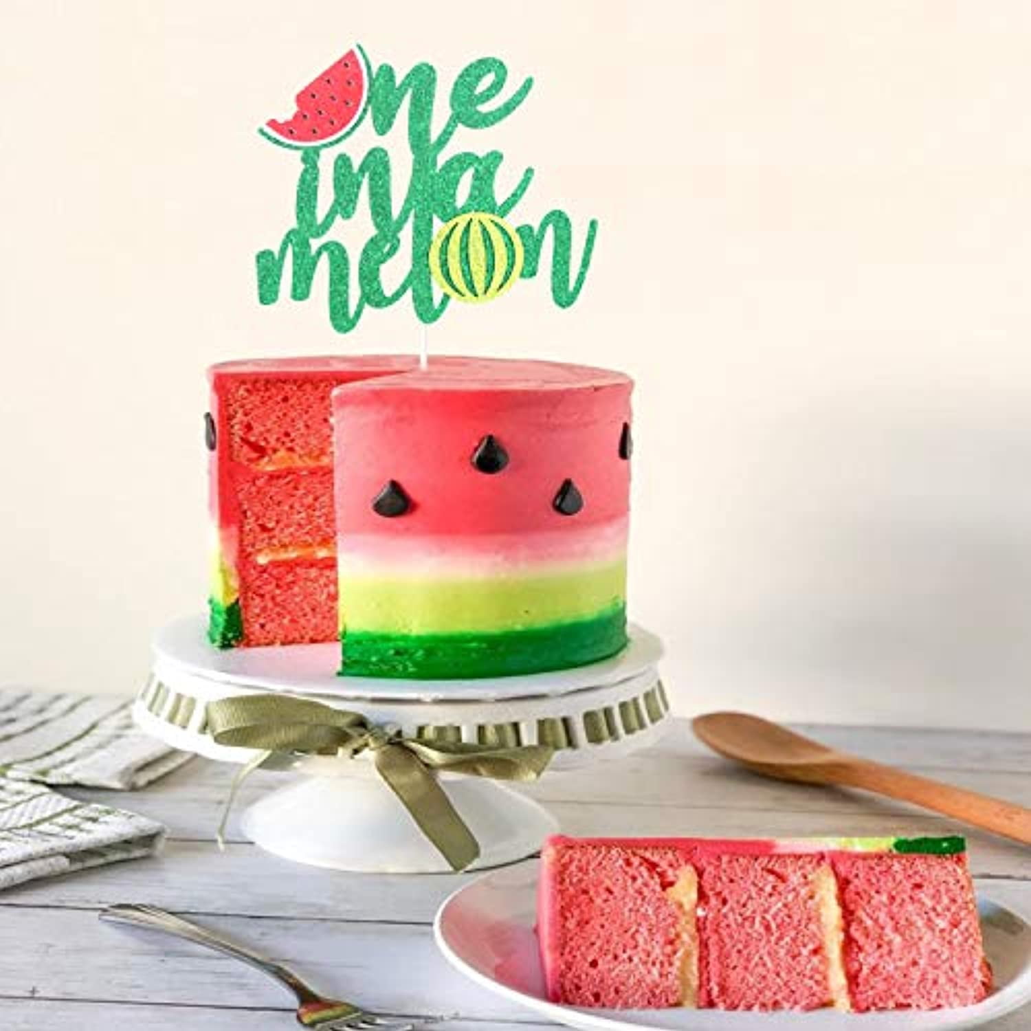 how to make a watermelon cake | The Lemon Apron