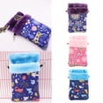 thumbnail image 4 of Bolsa de Dormir Hámster Hurón Complimentos Mascota Color Brillante Ecológico Duradero - Ciervo azul, tal se describe Colco Hamster colgando de la cama de juguete, 4 of 8
