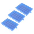 thumbnail image 2 of Molde Para Cubitos De Hielo, Máquina Para Hacer Cubitos De Hielo, Reutilizable, 3 Uds., Fácil De Limpiar, Forma Completa, Forma Completa Para Refrigerador Para Cocina ANGGREK Bandeja de cubitos de hielo, 2 of 8