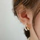 thumbnail image 2 of Pendientes de perlas para chicas adolescentes Pendientes minimalistas de piercing Pendientes de moda, 2 of 5