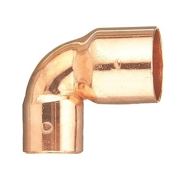 Elkhart Products Reducing Pipe Elbow 90 Degree - 1" x 3/4" Copper