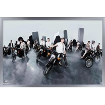 SEVENTEEN 4th Album 'Face the Sun' / ep.5 Pioneer Wall Poster, 22.375" x 34" Framed