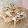 thumbnail image 6 of Pioneer Flower Floral Print Pattern Rectangle Tablecloth 60"x102",Waterproof Polyester Rectangle Table Cloth, Wipeable Spillproof Polyester Tablecloth for Dining, Camping, Indoor and Outdoor, 6 of 6