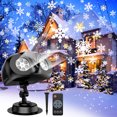 thumbnail image 2 of Proyector de luces de nieve navideñas, forma de búho, para exteriores, con LED dinámicos, para Año Nuevo, 2 of 5