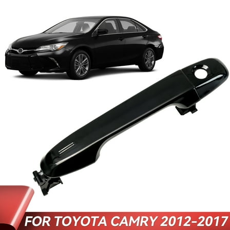 Black Front Left Driver Exterior Door Handle 6921106090 for Toyota Camry 2012-2017