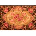thumbnail image 1 of Ahgly Company Indoor Rectangle Medallion Orange French Area Rugs, 5' x 8', 1 of 1