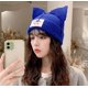 thumbnail image 1 of Sombrero de punto KPOP StrayKids HyunJin, gorro de lana con orejas de gato, estilo INS, gorro decorativo cálido para invierno, regalos de Navidad para pareja, 1 of 4