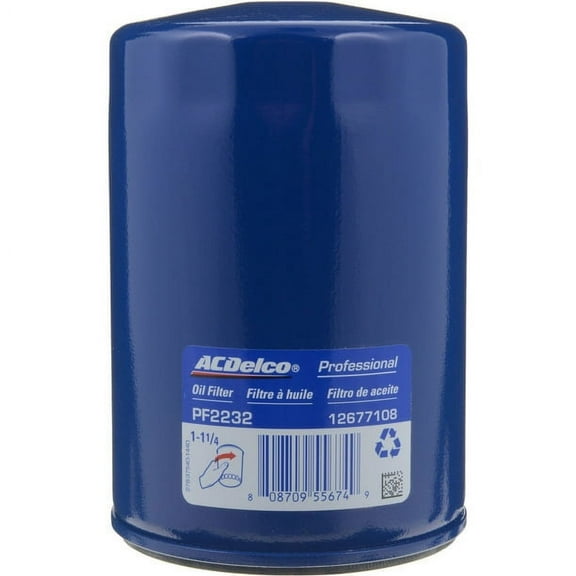 ACDelco PF2232 Engine Oil Filter Fits select: 2001-2019 CHEVROLET SILVERADO, 2001-2019 GMC SIERRA