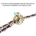 thumbnail image 5 of Uxcell Purse Chain Strap, 47" Adjustable Purse Straps Shoulder Replacement Strap Purple, 5 of 6