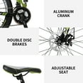 thumbnail image 7 of Folding Bike,26" Foldable Full Suspension Mountain Bike,21 Speed Bicycle Mens/womens Bicycle, 7 of 7