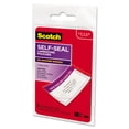 thumbnail image 3 of 2.81 in. x 4.5 in. 12.5 mil. Self-Seal Laminating Pouches - Gloss Clear (5/Pack), 3 of 3