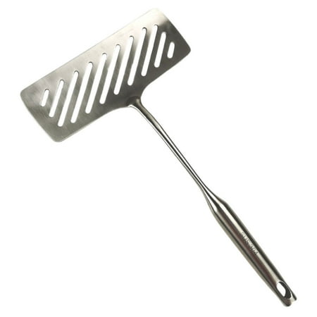 

1PC Stainless Steel Frying Fish Spatula Steak Flat Spatula Small Pancake Spatula