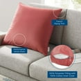 thumbnail image 3 of Enhance 24" Performance Velvet Throw Pillow Blossom, 3 of 4
