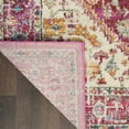 thumbnail image 5 of Nourison Passion Medallion Ivory/Pink 5'3" x 7'3" Area Rug, (5x7), 5 of 8