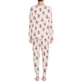 thumbnail image 3 of Secret Treasures Women's and Womens's Plus Long Sleeve PJ set, 3 of 5