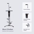 thumbnail image 2 of MaxiClimber Vertical Climbing Fitness Step Machine, 2 of 7