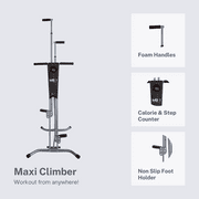 MaxiClimber Vertical Climbing Fitness Step Machine