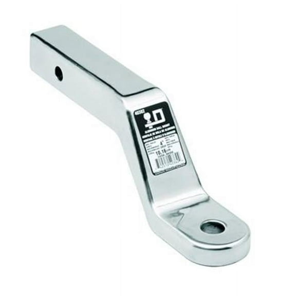 40382 Ball Mount Aluminum 4 In. Drop - Silver