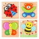 thumbnail image 1 of Juego De Rompecabezas De Madera Montessori, Juego De Rompecabezas Con Diseño De Animales, Tarjetas Para Niños, Niñas, Bebés, Niños Pequeños, Regalos Educativos De Aprendizaje Eigraketly FN003121-00, 1 of 6
