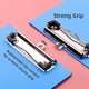 thumbnail image 2 of Clipboard Folders, 4-Pack A4 Plastic Clipboards with Secure Fastening for Office and Classroom Supplies - Blue, 2 of 5