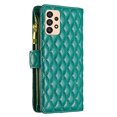 thumbnail image 3 of Dteck Zipper Wallet Case for Samsung Galaxy A33 5G,Luxury Leather Magnetic Closure Folio Flip Holder 9 Card Slots Phone Case with Wrist Strap,Green, 3 of 10