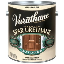 Varathane Satin Clear Exterior Low VOC Spar Urethane, 1 Gal. 242182