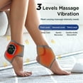 thumbnail image 3 of Foot Massager for Neuropathy, Triple Therapy with Heat, Vibration & Compression, Wireless & Portable Ankle Wrap for Pain Relief & Improved Circulation, 3 of 9