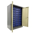 thumbnail image 4 of 30 Drawers Parts Cabinet Bolt and Nut Tool Storage Cabinet File Cabinet with Door, 4 of 15