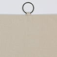 thumbnail image 6 of Drop Cloth Macrame Solid Cotton Light Filtering Ring Top Curtain Panel with Fringe Valance, Linen, 50 x 84, 6 of 12