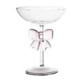 thumbnail image 1 of SXcggal Glass Cup With Bow Transparent Glass Iced Coffee Cup Glass Juice Cup Milk Cup Suitable For Weddings Parties And Home Healthy Unbreakable Multitaskig Cookware, 1 of 8