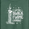 thumbnail image 3 of Hocus Pocus - I Lit The Black Flame Candle - Women's Lightweight French Terry Long Sleeve Shirt, 3 of 5