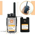 thumbnail image 2 of Pofung F8i 16 Channel FRS Walkie Talkies with 1500mAh Rechargeable Battery Long Distance Channel SCAN VOX Two-Way Radios (2 Pack), 2 of 3