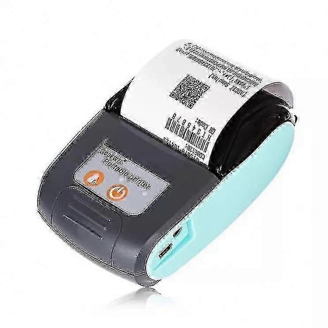 58mm Ticket Portable Thermal Rrinter,mini Handheld, Cash Register Ticket Bluetooth Machine