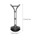 thumbnail image 2 of OUNONA 1Pc ABS Headset Stand for Computer Headset Black Rectangular Shape Tabletop Use, 2 of 8