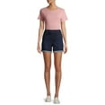 thumbnail image 2 of Time and Tru Women's Pull-On Shorts, 2 of 6